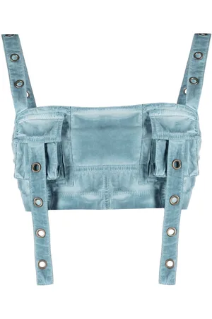 BLUMARINE Bandeau-top med huldetalje