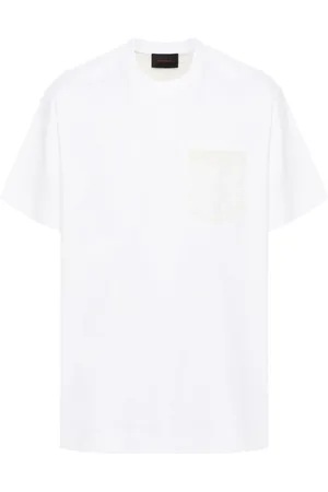 Simone Rocha Gennemsigtig T-shirt med blondepaneler