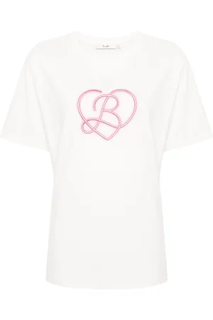 B+AB T-shirt med logotryk