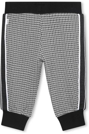 HUGO BOSS Pied-de-poule joggingbukser