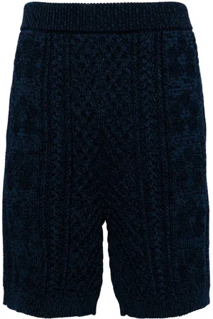 Marni Knælange shorts i strik