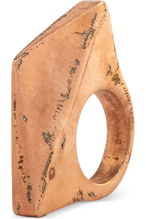 PARTS OF FOUR Guldbelagt Cresent Bridge ring