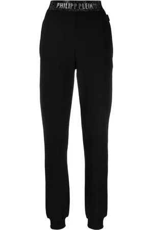 Philipp Plein Joggingbukser med logolinning