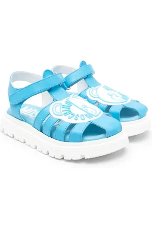 Moschino Sandaler med Leo bamse-applikation