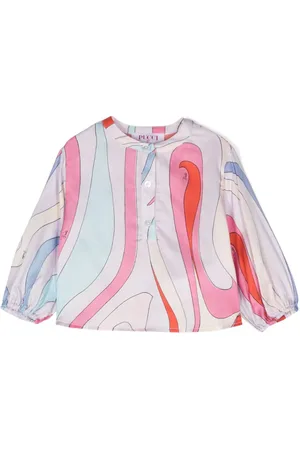 PUCCI Junior Skjorte med Iride-tryk