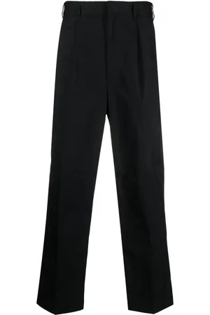 Emporio Armani Bukser med lige ben og plisseret detalje