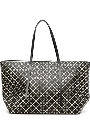 By Malene Birger Tote med rem og logotryk