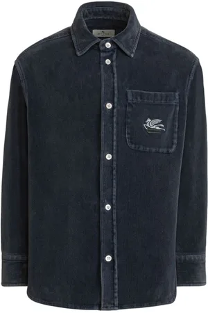 Etro Skjorte i velour og bomuld
