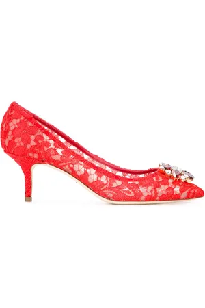 Dolce & Gabbana Bellucci Taormina pumps med blonde