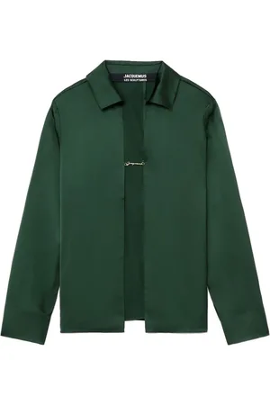 Jacquemus La Chemise Notte skjorte i satin