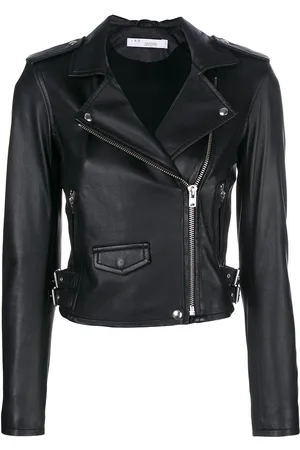 IRO Cropped bikerjakke