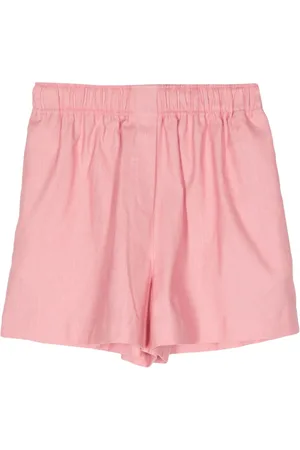 Elie saab Højtaljede gabardinevævede shorts