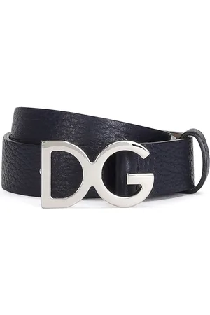 Dolce & Gabbana Bælte med logoplade og spænde