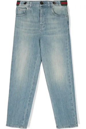 Gucci Web-stribede jeans