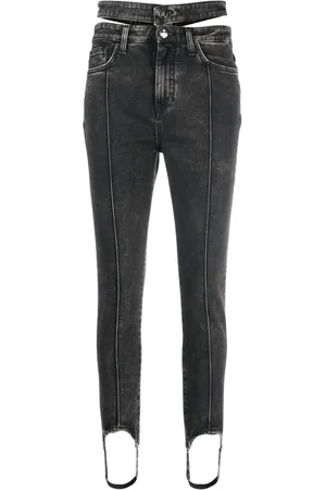 ANDREADAMO Højtaljede skinny-jeans