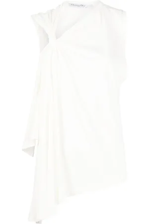 Dior Pre-owned draperet asymmetrisk top