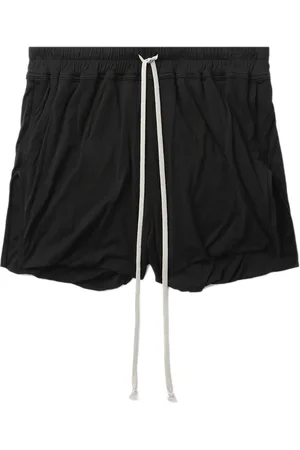 Rick Owens Shorts i jersey med sideslids