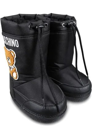 Moschino Polstrede bamse-vinterstøvler