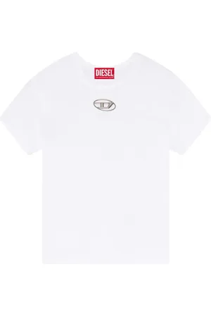 Diesel T-shirt med logoplade