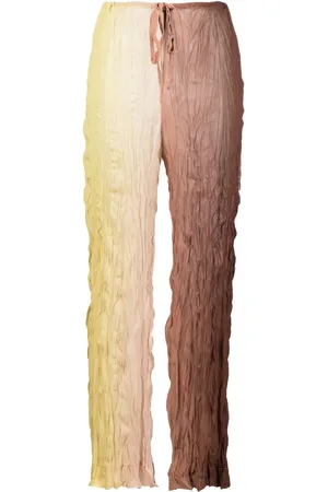 ERIKA CAVALLINI Ruchet bukser med ombré-effekt