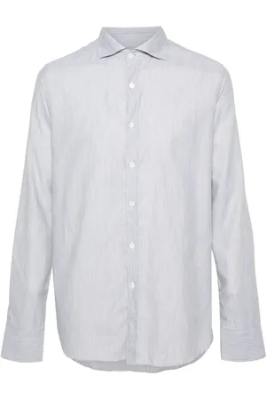 CANALI Skjorte med cutaway-krave