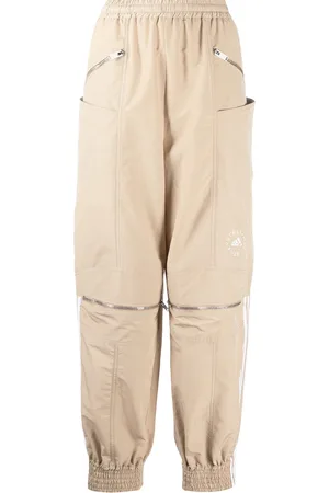 Stella McCartney Joggingbukser med logostribe og lynlås