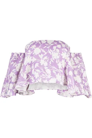 Bambah Cropped Arielle top med off-shoulder