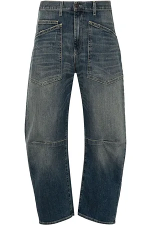 NILI LOTAN Højtaljede Shon jeans med smalle ben