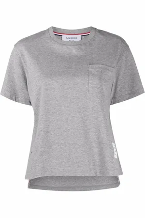 Thom Browne T-shirt med RWB-detalje