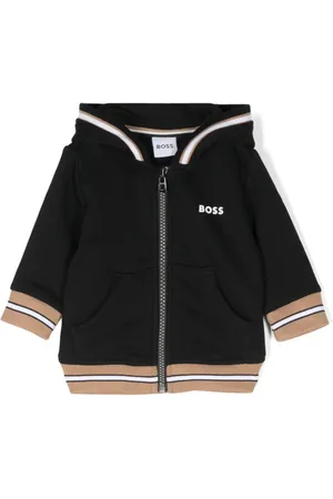 HUGO BOSS Hættetrøje med logotryk