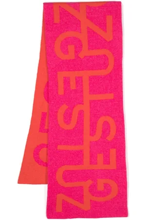 Gestuz Tørklæde med intarsia-mønster