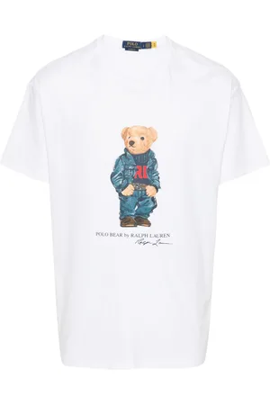 Ralph Lauren T-shirt med Polo Bear-tryk