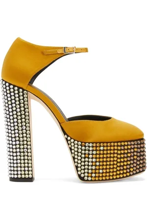 Giuseppe Zanotti Bebe Strass 150mm pumps med plateausål