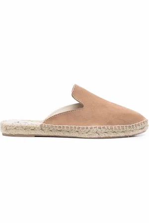 MANEBI Flade espadriller i ruskind