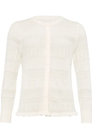 ERES Pointelle-strikket Josette cardigan