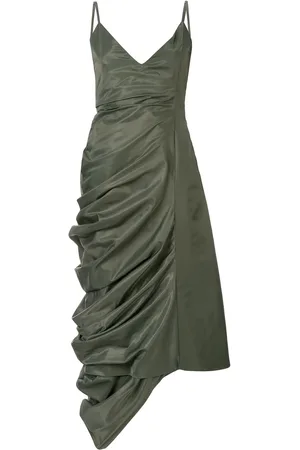 Y / PROJECT Asymmetrisk kjole med drapering