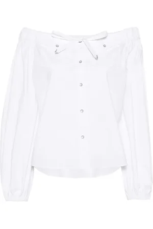Dorothee Schumacher Skjorte i poplin med off-shoulder-snit