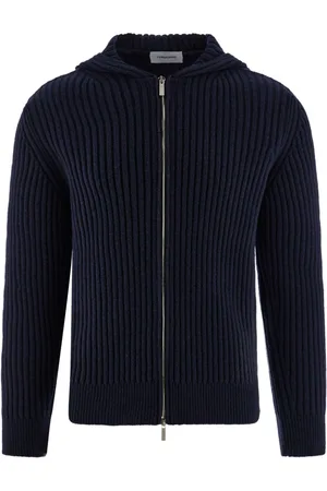 Salvatore Ferragamo Cardigan med hætte