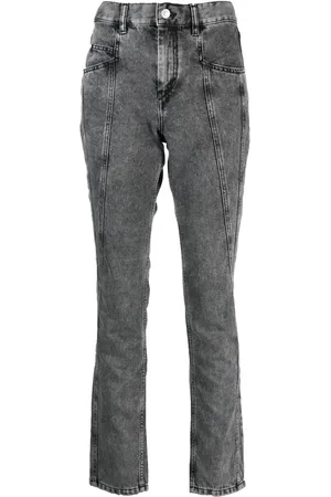 Isabel Marant Cropped jeans med lige ben