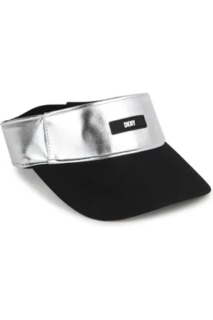 DKNY Skygge med logomærke og metallisk finish