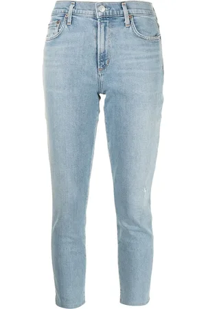 AGOLDE Skinny-jeans med slitageeffekt