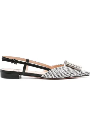 ROBERTO FESTA Lavanda slingback-ballerinaer
