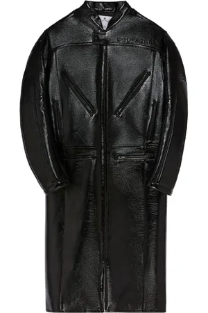 Courrèges Racer frakke i vinyl