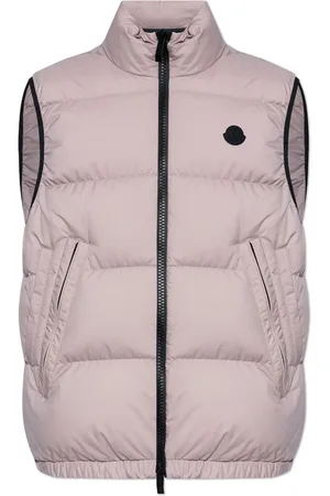 Moncler Fedare dunvest med logomærke