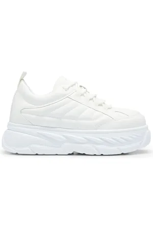 HUGO BOSS Quiltede sneakers i imiteret læder