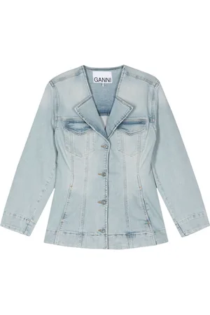 Ganni Denim-blazer