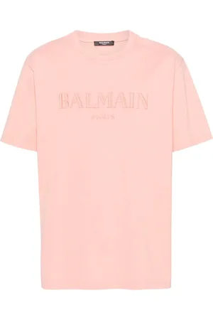 Balmain T-shirt med broderet logo