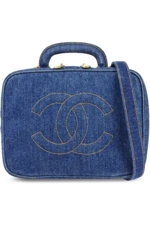 CHANEL 1997 two-way toilettaske med CC-logo