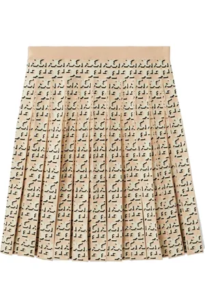 Tory Burch Plisseret nederdel med T-monogram