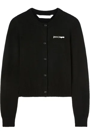 Palm Angels Cardigan med knapper og logotryk